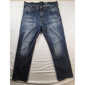 Rock & Republic Relaxed Straight Mens Blue Denim Jeans Size 38X32